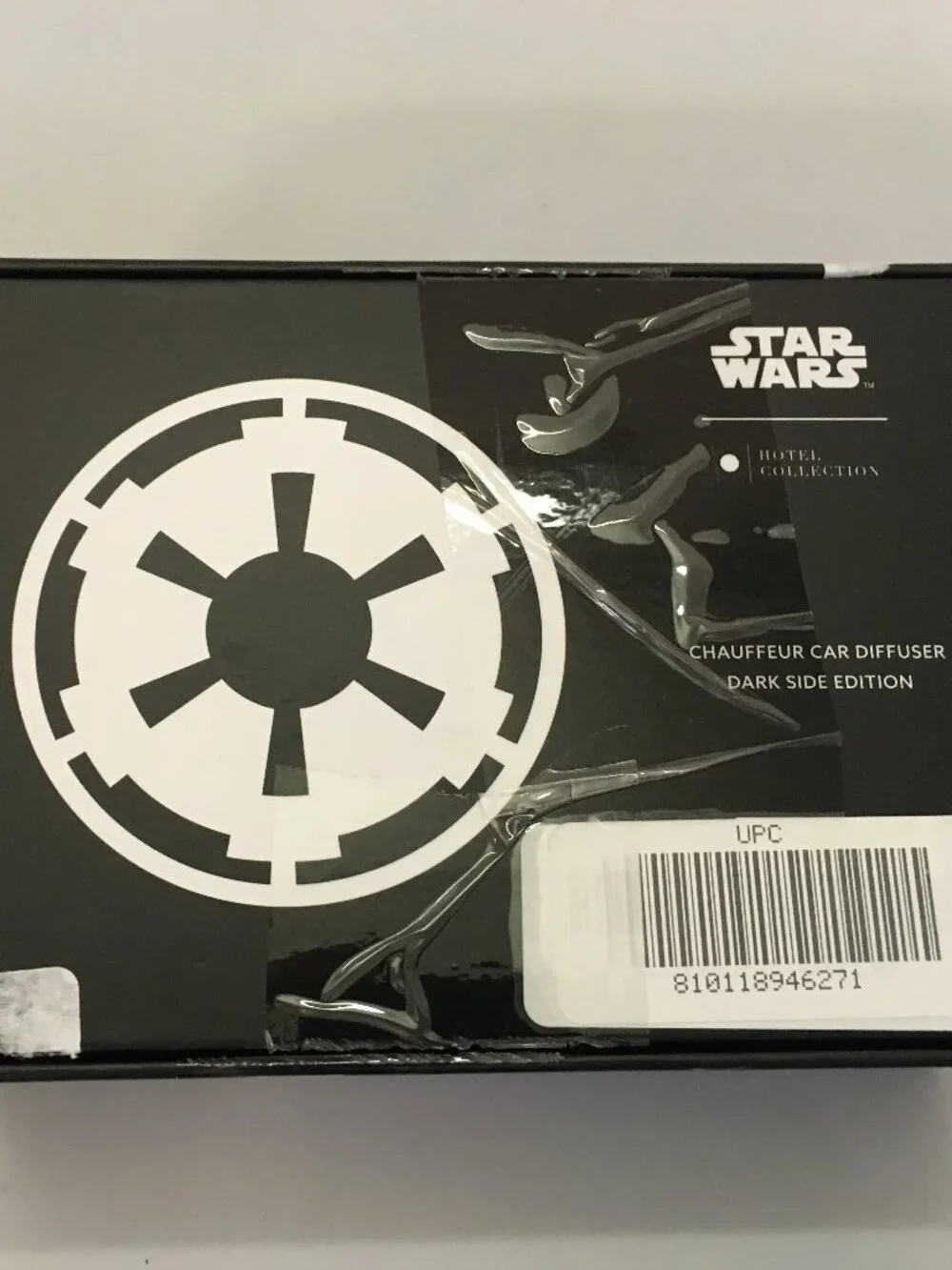 Star Wars Dark Side Edition Chauffeur Car Diffuser - New Open Box